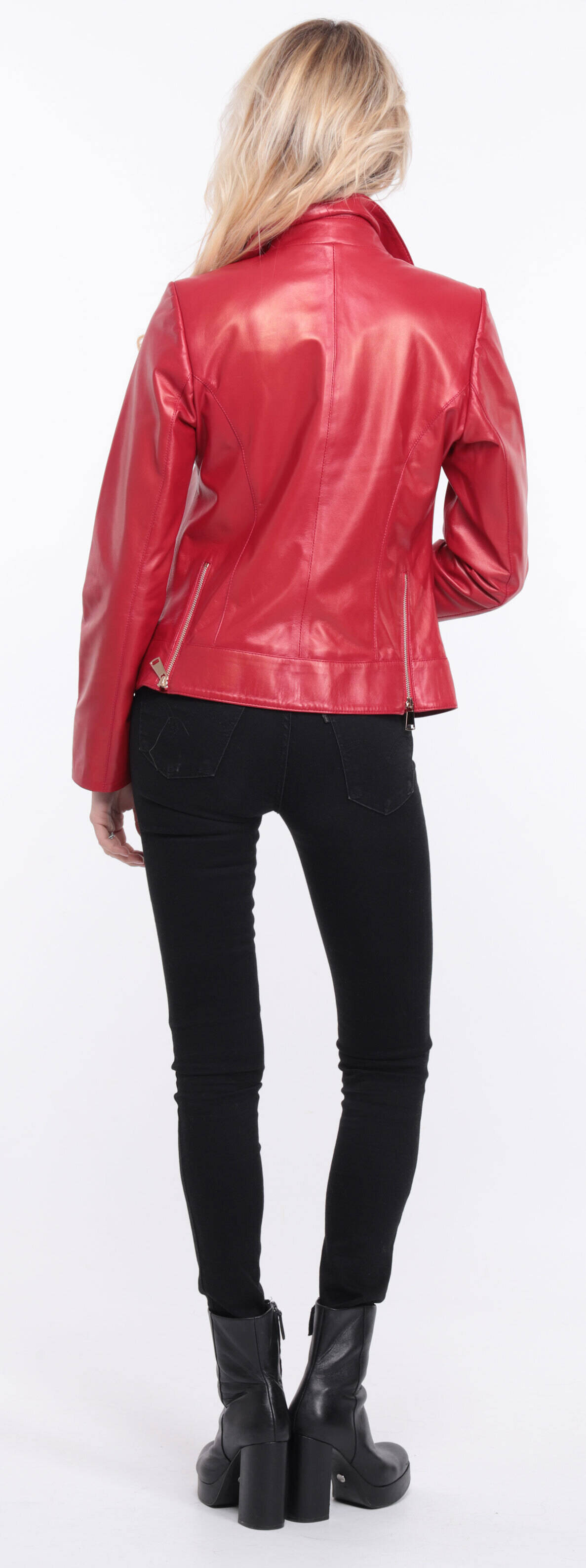 blouson cuir elsa rouge (13)