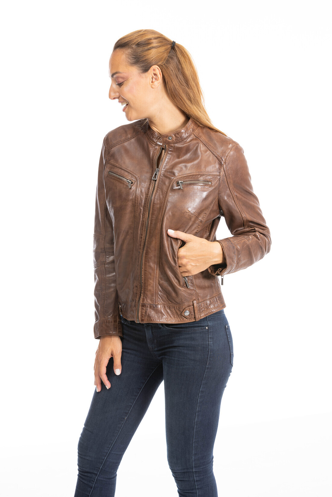 blouson cuir femme 100104 (5)