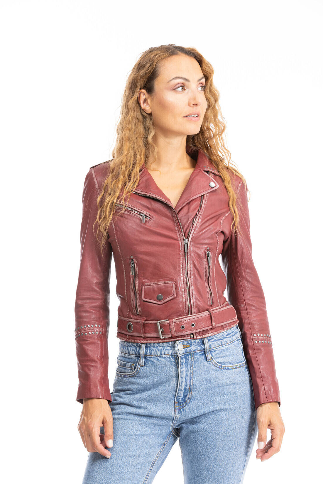 blouson cuir femme 101460 (3)