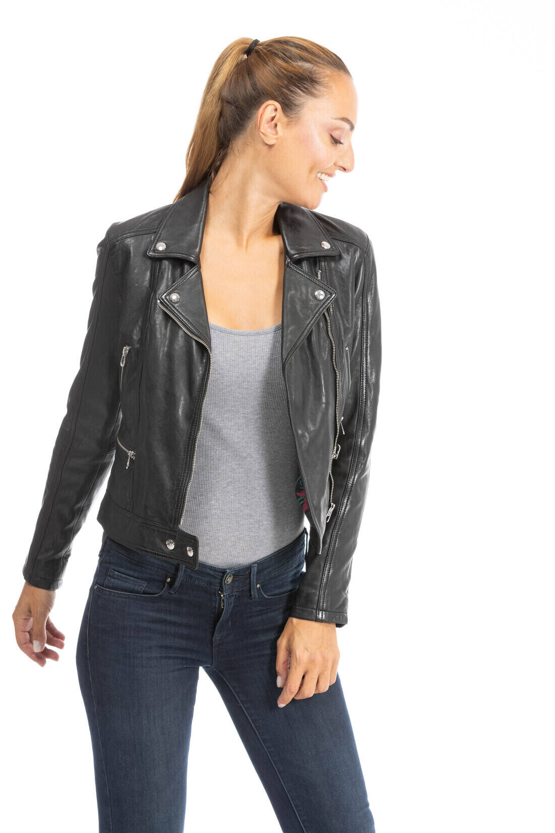 blouson cuir femme 102100 (5)