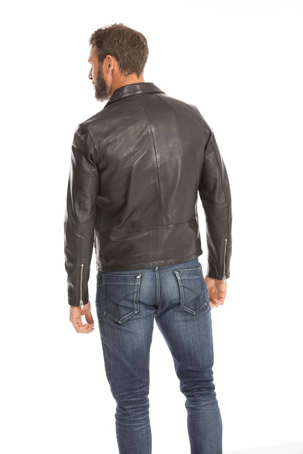 blouson cuir homme 102496 noir (9)