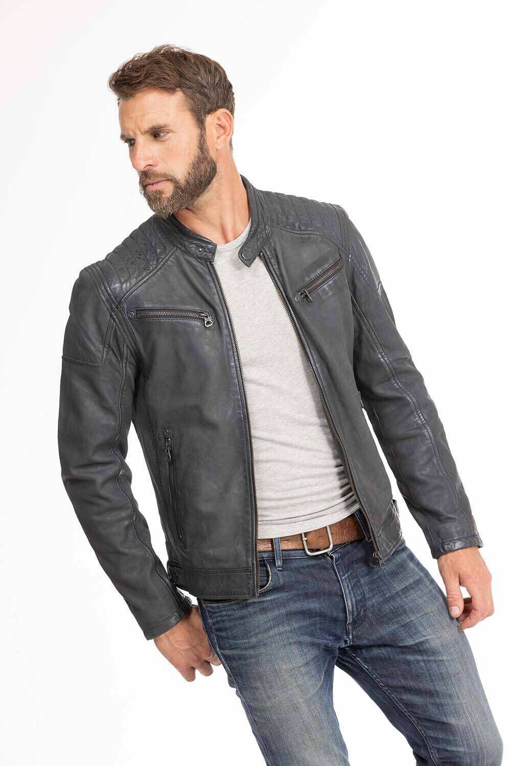 blouson cuir homme 1201-0485 noir bleu (3)