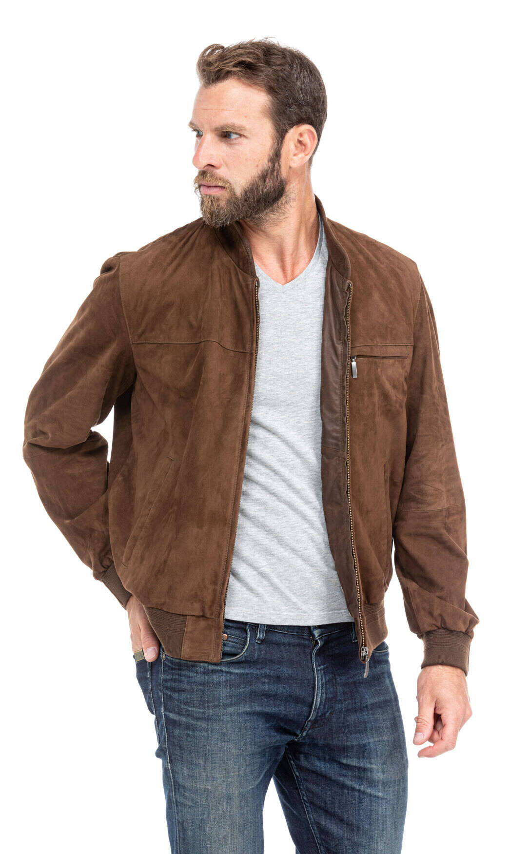 blouson cuir homme chevre jupp style bombers  (7)