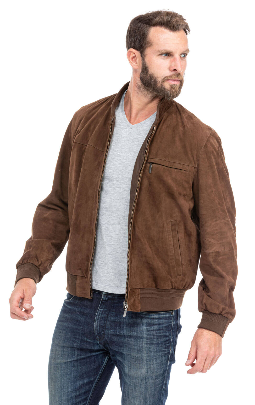 blouson cuir homme chevre jupp style bombers  (8)