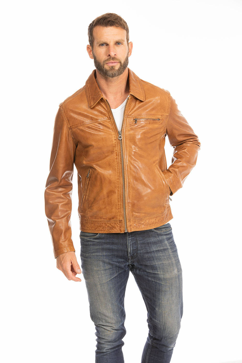 blouson cuir homme cognac 100144 major  (11)