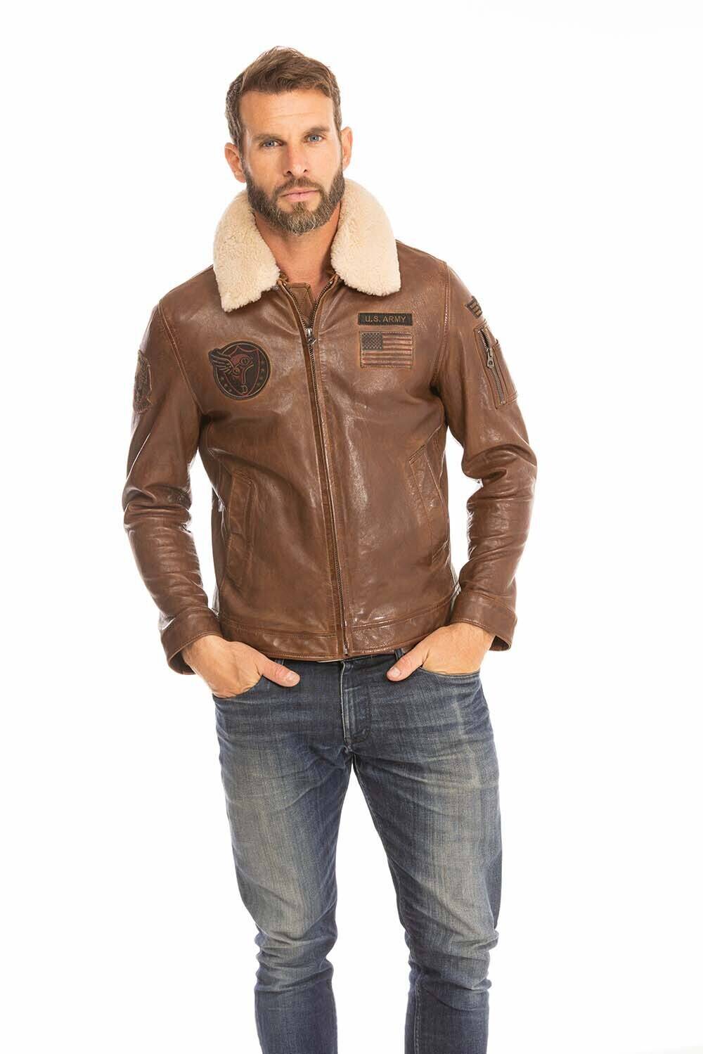 blouson cuir homme cognac fonce 102422 style pilote (14)