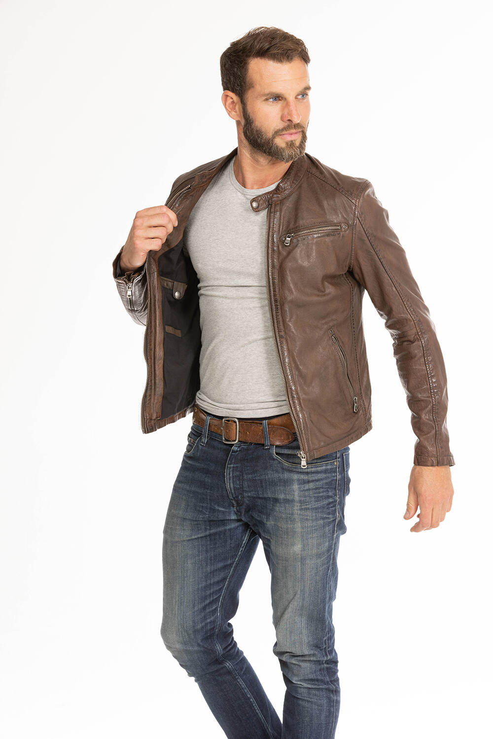 blouson cuir homme gafi bison (7)