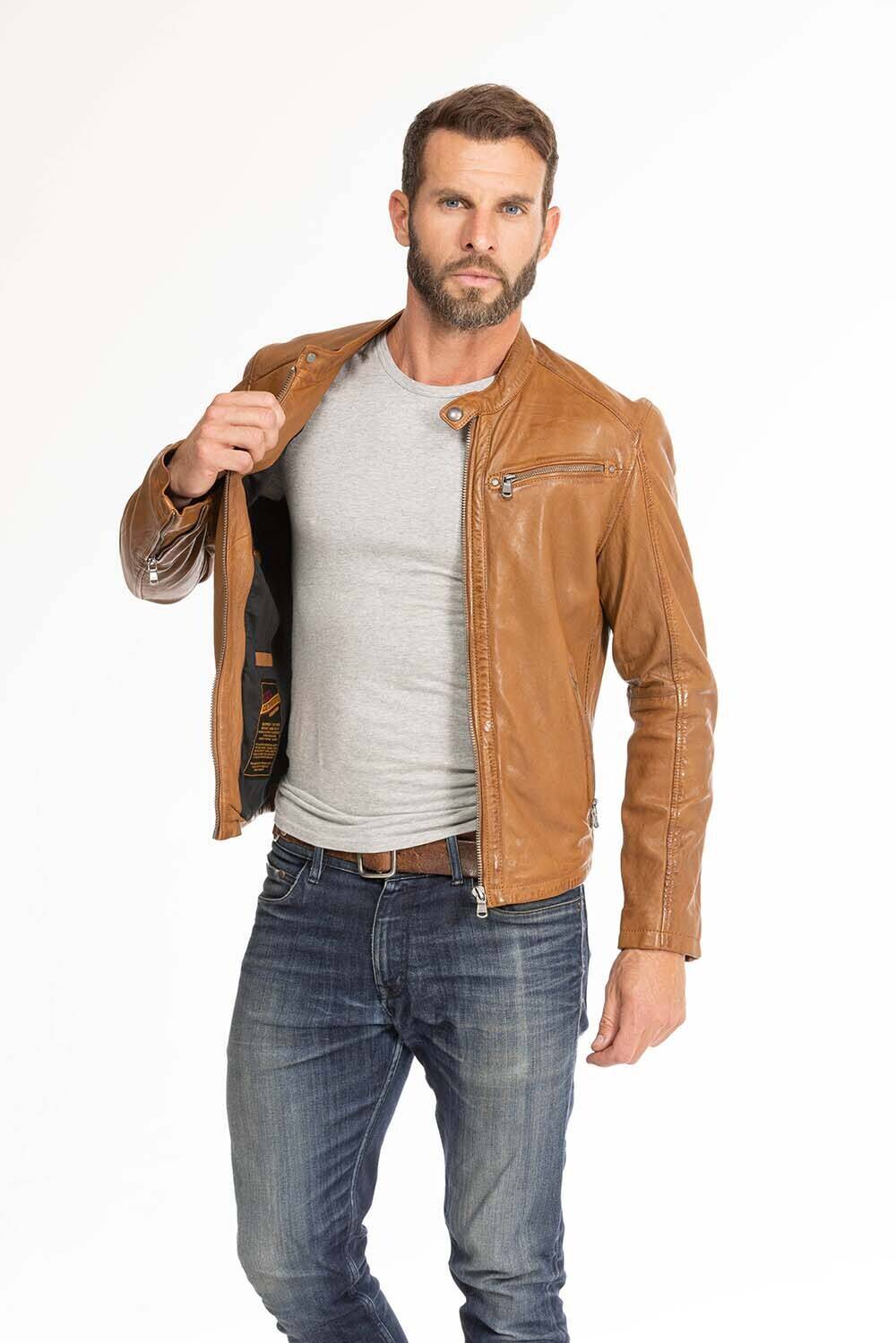 blouson cuir homme gafi cognac (7)