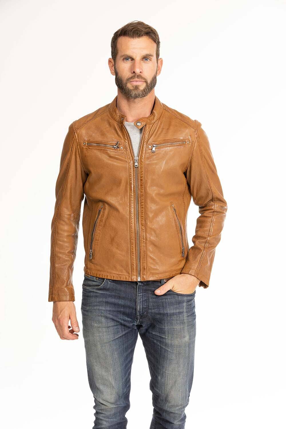 blouson cuir homme gafi cognac (8)