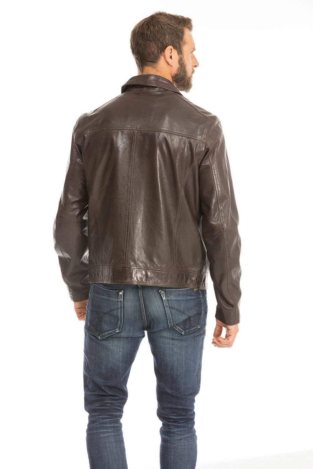 blouson cuir homme marron 100144 major (6)