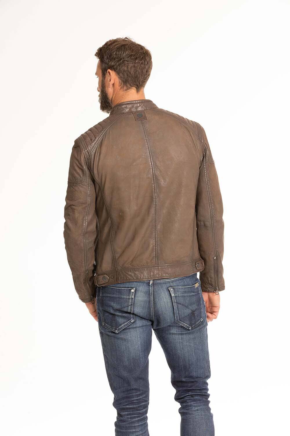 blouson cuir homme marron 1201-0485 (7)