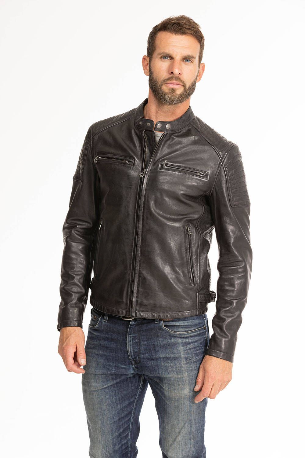 blouson cuir homme noir 101700 (12)