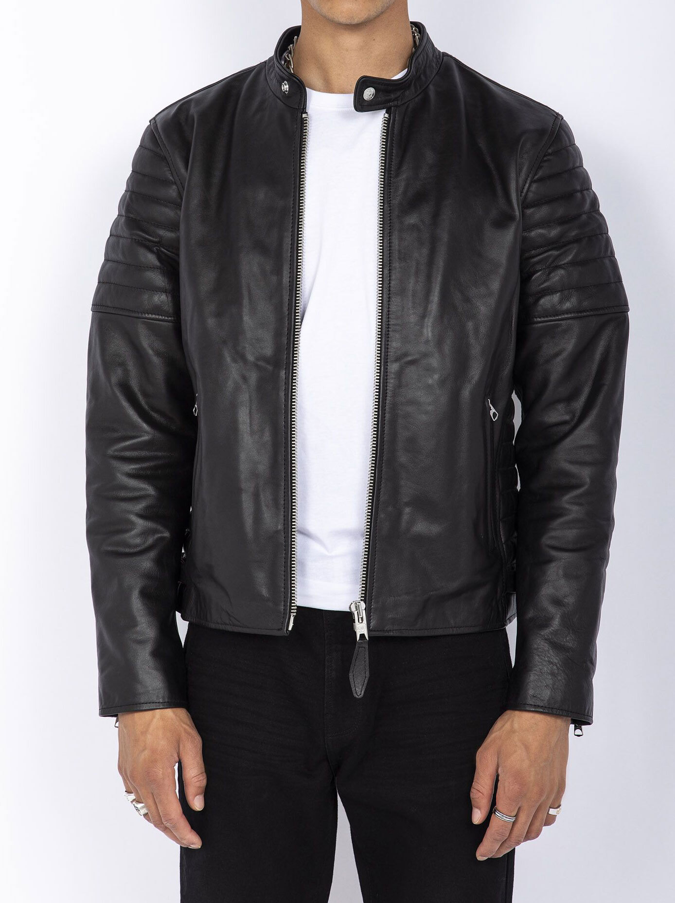 blouson cuir homme noir schott lcjoe (1)