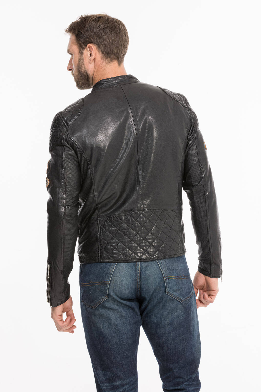 blouson cuir homme redskins noir rf 132 (10)