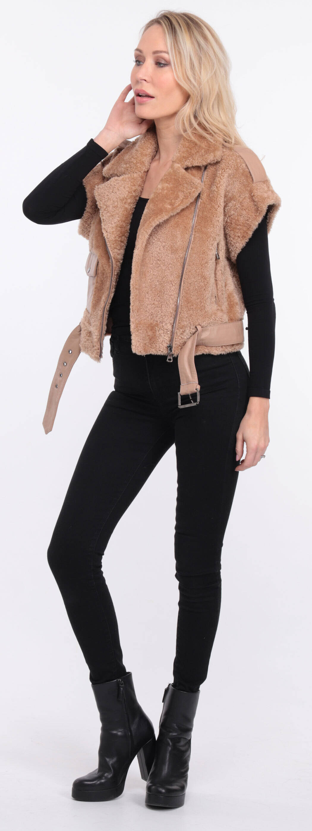 blouson sans manches sia camel (14)