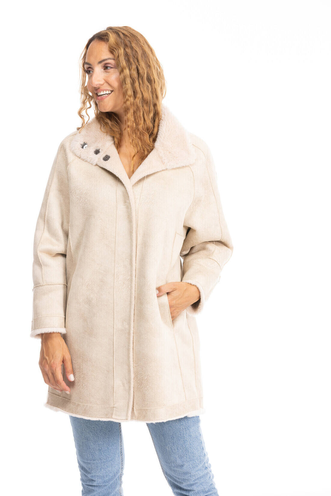 manteau laine femme cafe 64544 (19)