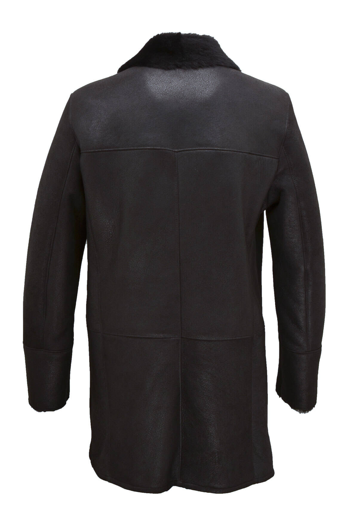 Manteau mouton homme 1006 noir  (4)