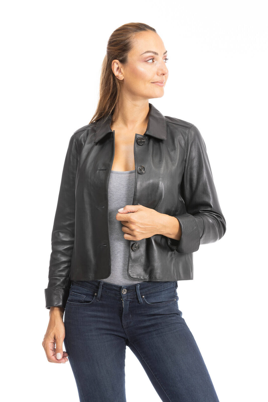 veste cuir 64480 noir  (3)