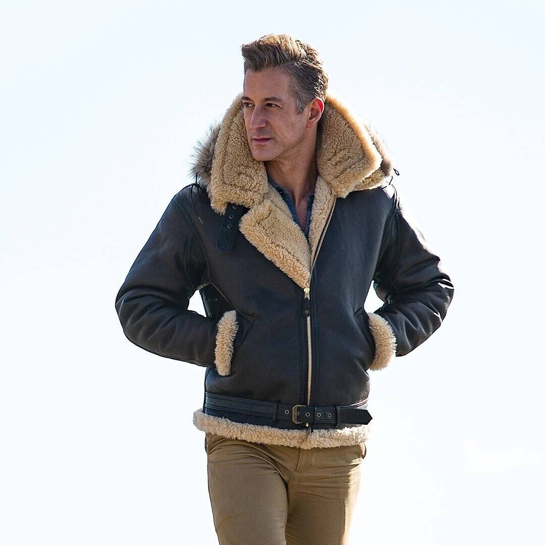 blouson cuir homme Cockpit Usa bombardier z21y003-dunkirk-jacket